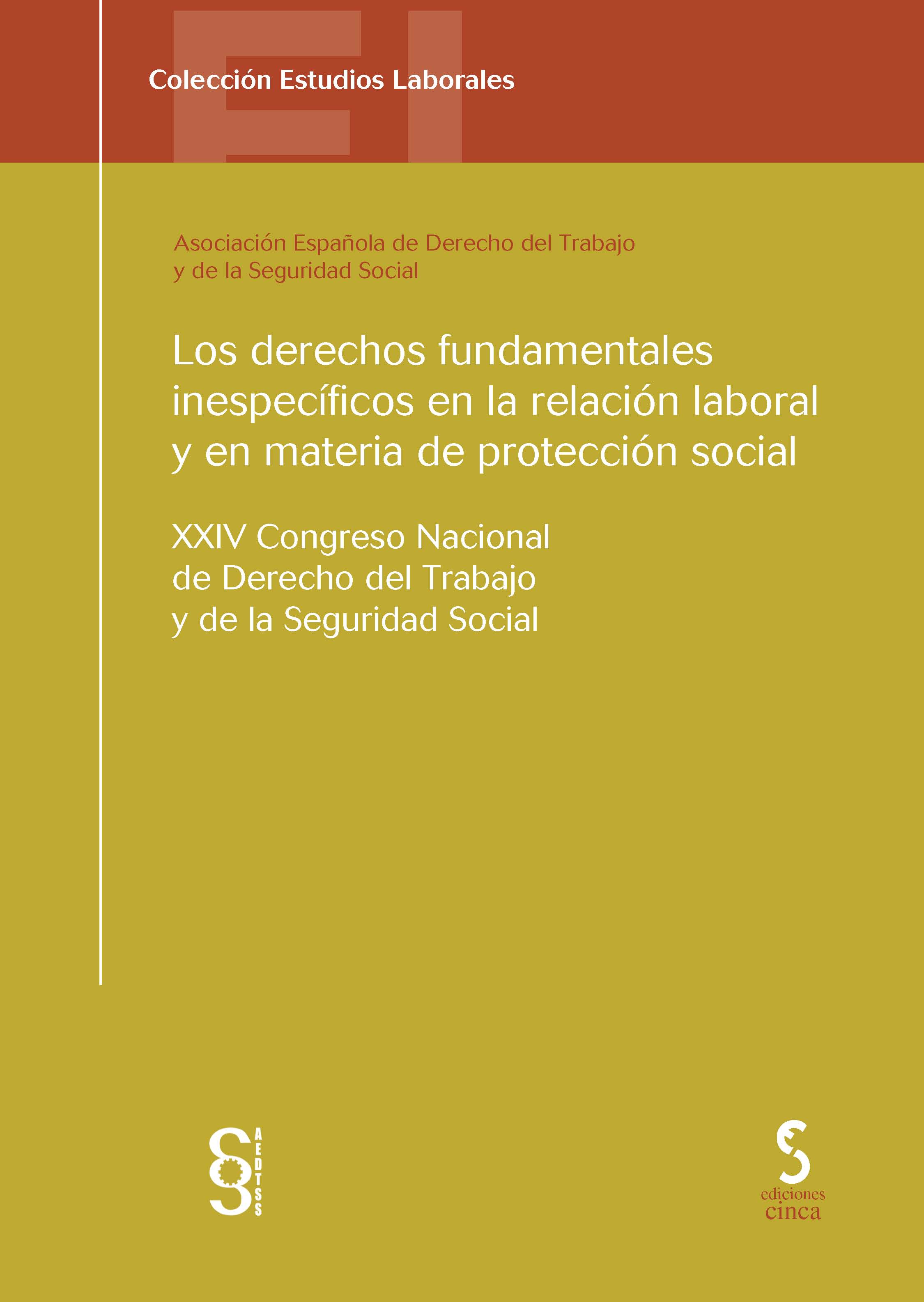 Imagen de portada del libro Los derechos fundamentales inespecíficos en la relación laboral y en materia de protección social