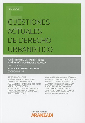 Imagen de portada del libro Cuestiones actuales de derecho urbanístico