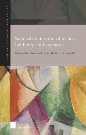 Imagen de portada del libro National constitutional identity and European integration