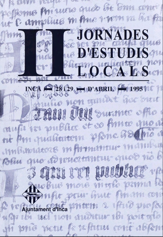 Imagen de portada del libro II Jornades d'Estudis Locals