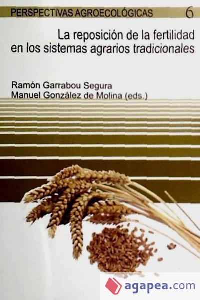 Imagen de portada del libro La reposición de la fertilidad en los sistemas agrarios tradicionales