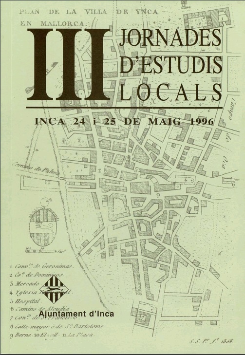 Imagen de portada del libro III Jornades d'Estudis Locals