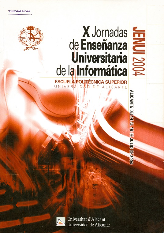 Imagen de portada del libro X Jornadas de Enseñanza Universitaria de la Informática