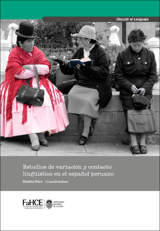 Imagen de portada del libro Estudios de variación y contacto lingüístico en el español peruano
