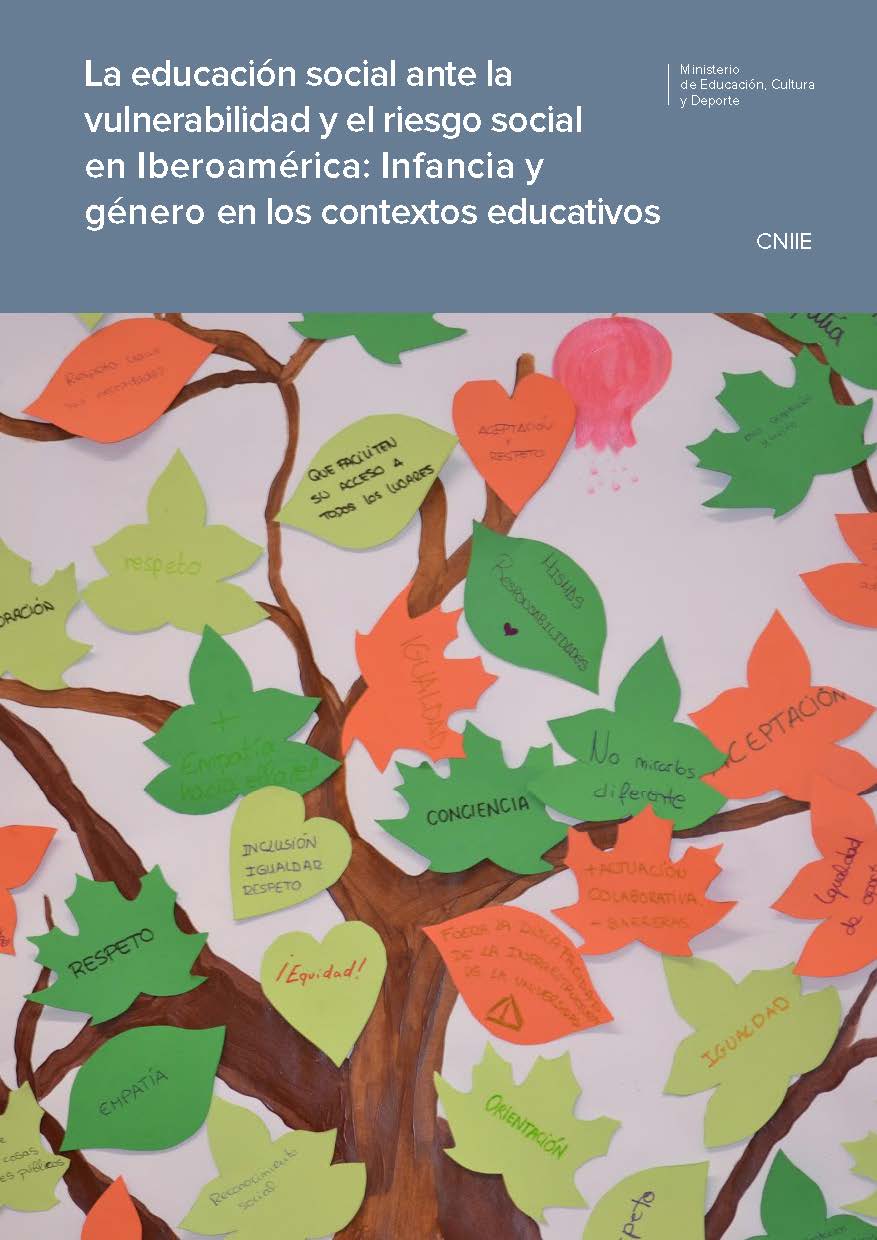 Imagen de portada del libro La educación social ante la vulnerabilidad y el riesgo social en Iberoamérica