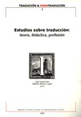 Imagen de portada del libro Estudios sobre traducción : teoría, didáctica, profesión