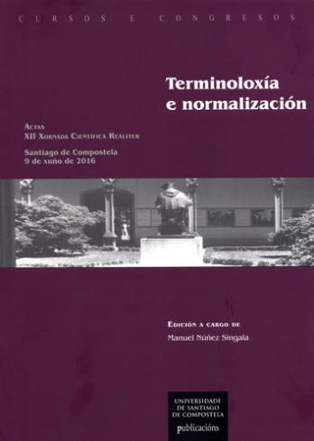 Imagen de portada del libro Terminoloxía e normalización