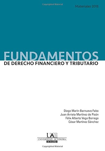 Imagen de portada del libro Fundamentos de Derecho financiero y tributario