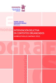 Imagen de portada del libro Intervención delictiva en contextos organizados