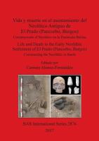 Imagen de portada del libro Vida y muerte en el asentamiento del Neolítico Antiguo de El Prado (Pancorbo, Burgos)