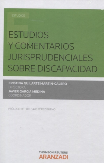 Imagen de portada del libro Estudios y comentarios jurisprudenciales sobre discapacidad