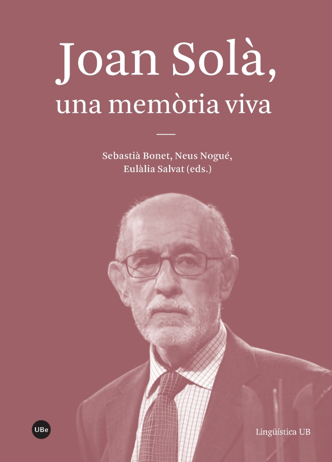 Imagen de portada del libro Joan Solà, una memòria viva