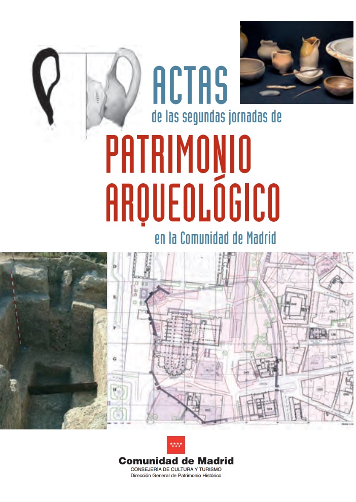 Imagen de portada del libro Actas de las segundas jornadas de Patrimonio Arqueológico en la Comunidad de Madrid