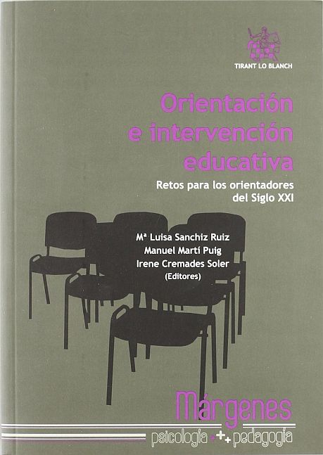 Imagen de portada del libro Orientación e intervención educativa