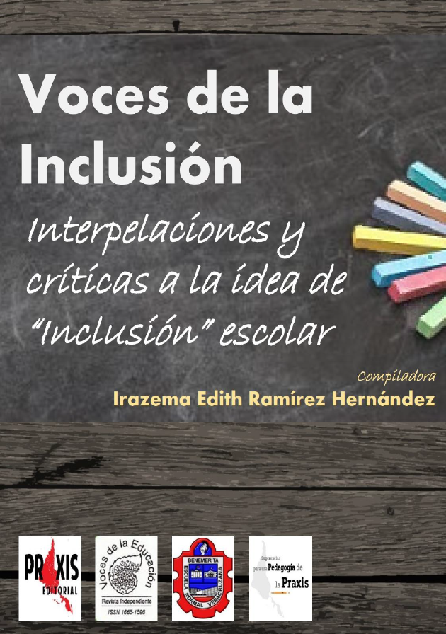 Imagen de portada del libro Voces de la Inclusión: interpelaciones y críticas a la idea de "Inclusión" escolar