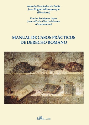 Imagen de portada del libro Manual de casos prácticos de Derecho romano