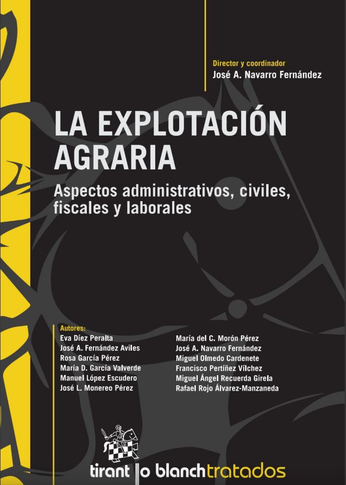 Imagen de portada del libro La explotación agraria