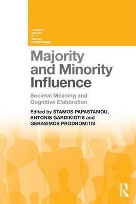 Imagen de portada del libro Majority and minority influence