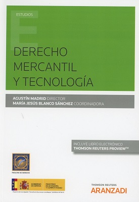 Imagen de portada del libro Derecho mercantil y tecnología