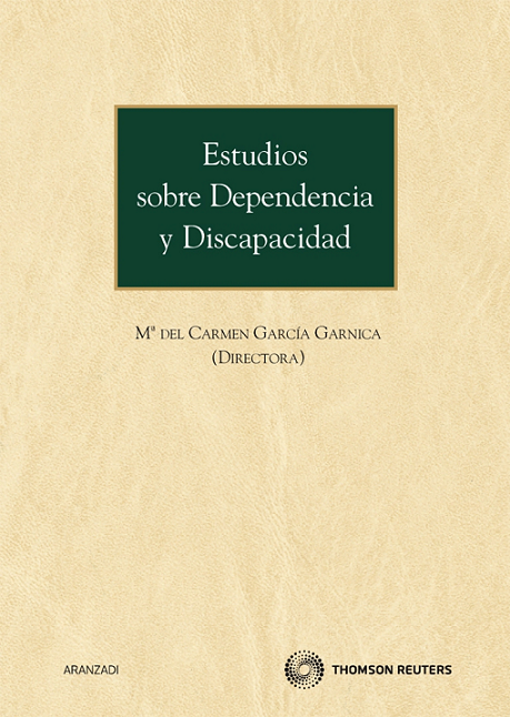 Imagen de portada del libro Estudios sobre dependencia y discapacidad