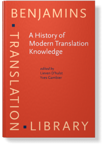 Imagen de portada del libro A history of modern translation knowledge