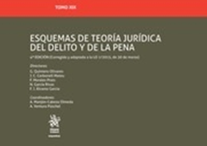 Imagen de portada del libro Esquemas de teoría jurídica del delito y de la pena