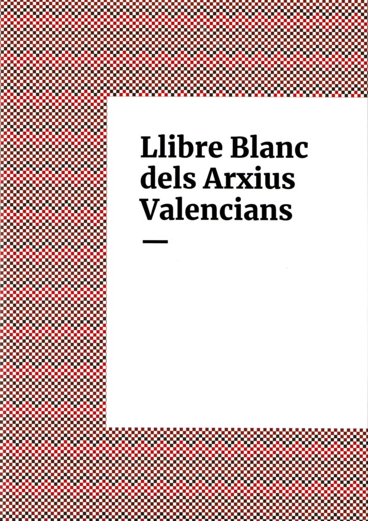 Imagen de portada del libro Llibre blanc dels arxius valencians