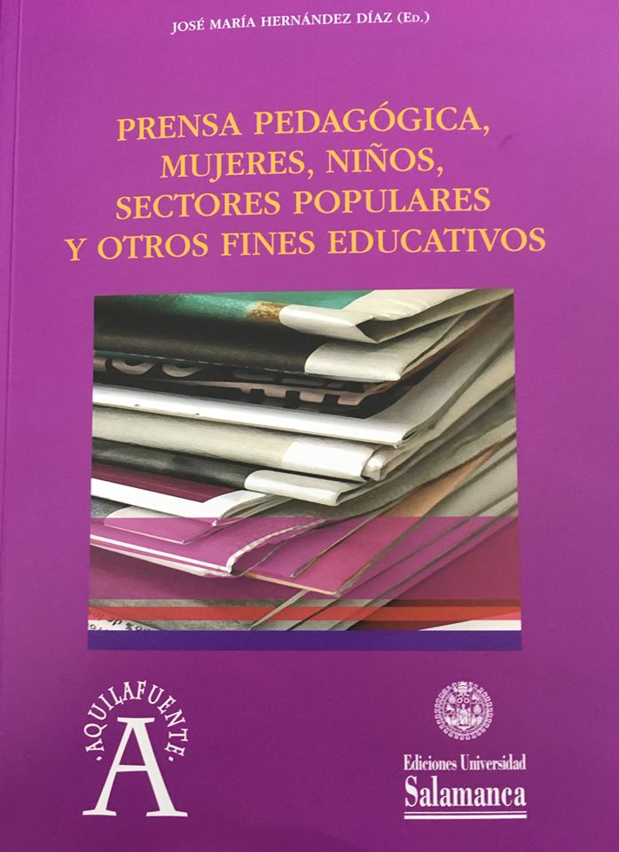Imagen de portada del libro Prensa pedagógica, mujeres, niños, sectores populares y otros fines educativos