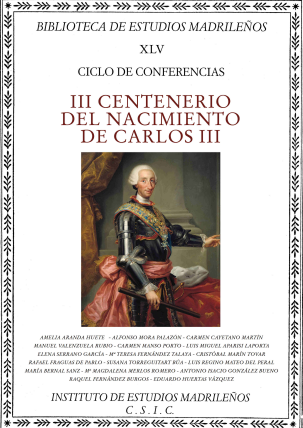 Imagen de portada del libro III centenario del nacimiento de Carlos III