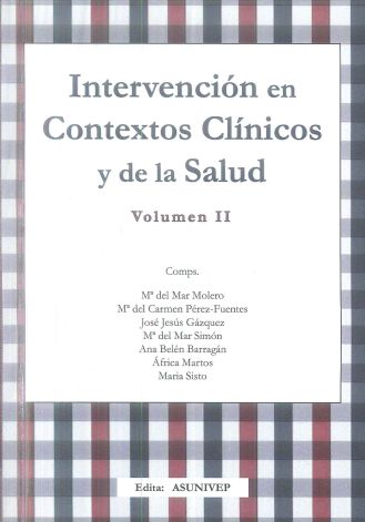 Imagen de portada del libro Intervención en contextos clínicos y de la salud