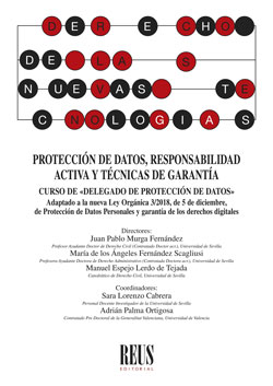 Imagen de portada del libro Protección de datos, responsabilidad activa técnicas de garantía