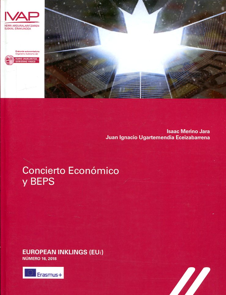 Imagen de portada del libro Concierto económico y BEPS