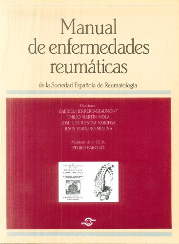 Imagen de portada del libro Manual de enfermedades reumáticas de la Sociedad Española de Reumatología