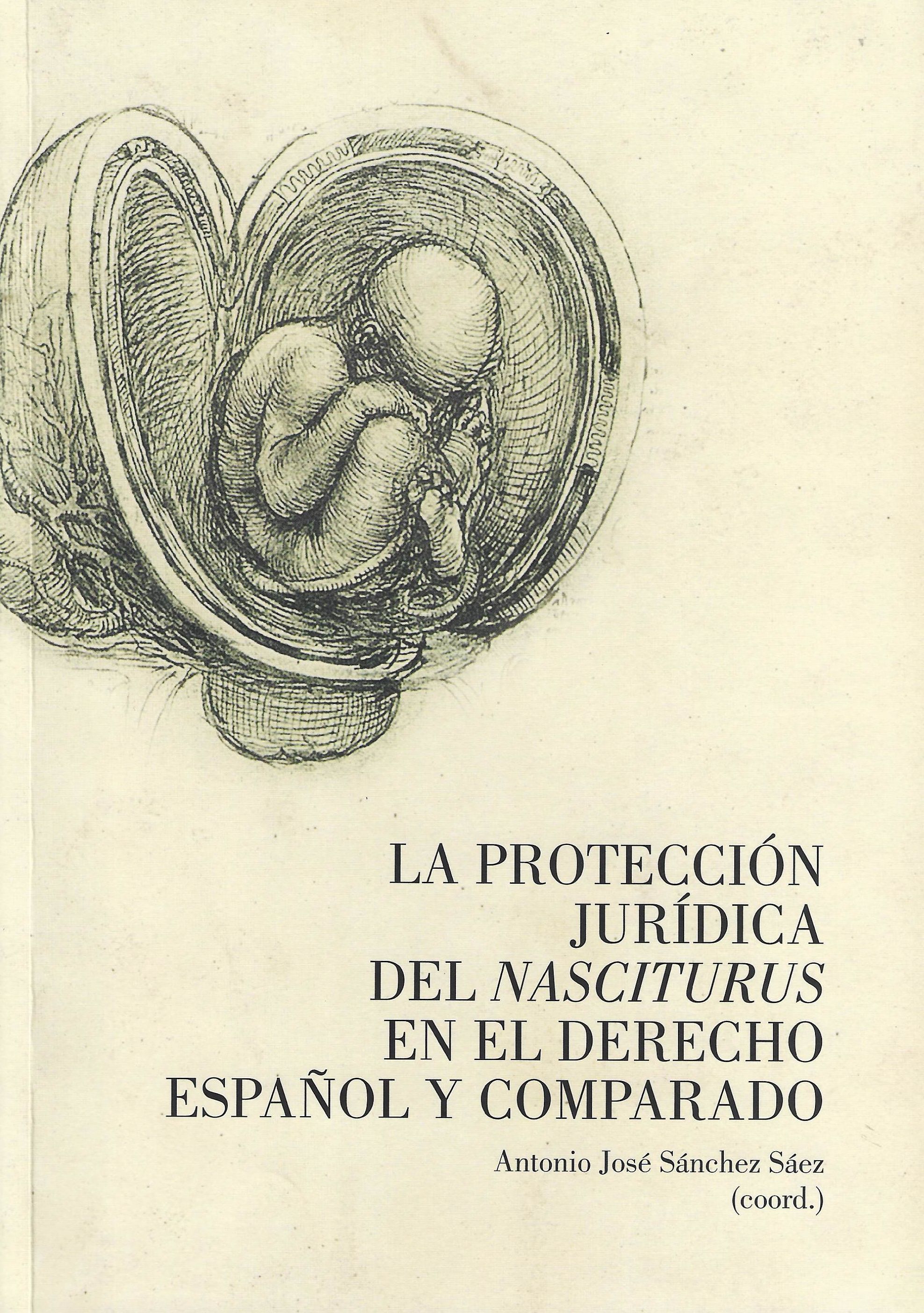 Imagen de portada del libro La protección jurídica del nasciturus en el derecho español y comparado