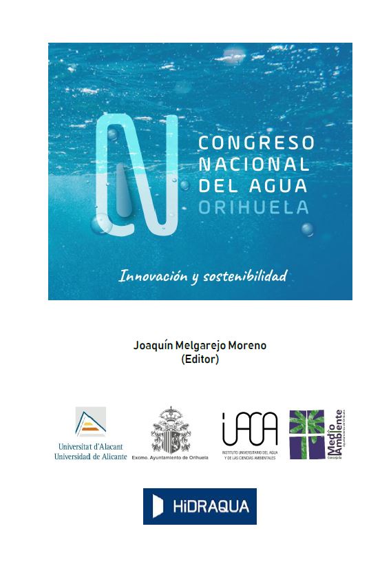 Imagen de portada del libro Congreso Nacional del Agua Orihuela