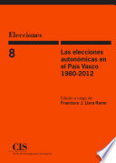 Imagen de portada del libro Las elecciones autonómicas en el País Vasco