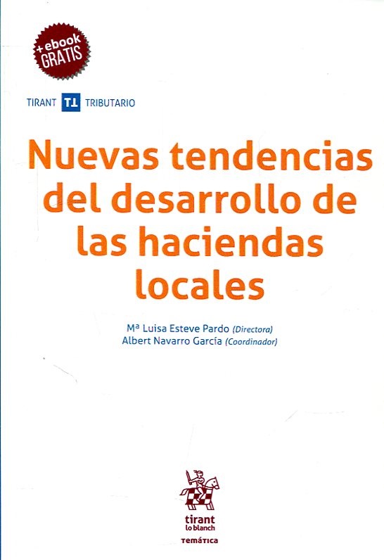 Imagen de portada del libro Nuevas tendencias del desarrollo de las haciendas locales