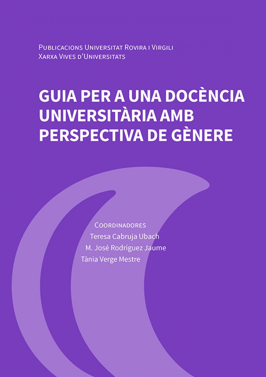 Imagen de portada del libro Guia per a una docència universitària amb perspectiva de gènere