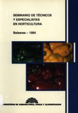 Imagen de portada del libro Seminario de técnicos y especialistas en horticultura : Baleares 1994