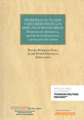 Imagen de portada del libro Problemas actuales y recurrentes en los mercados financieros