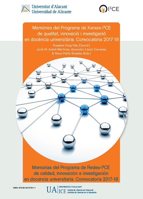 Imagen de portada del libro Memorias del Programa de Redes-I3CE de calidad, innovación e investigación en docencia universitaria