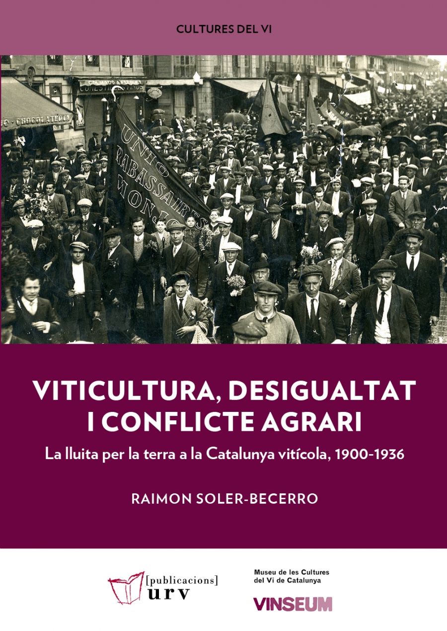 Imagen de portada del libro Viticultura, desigualtat i conflicte agrari