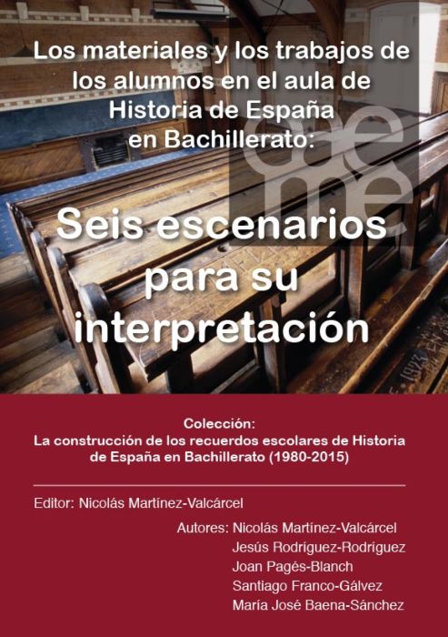 Imagen de portada del libro Los materiales y los trabajos de los alumnos en el aula de Historia de España en Bachillerato