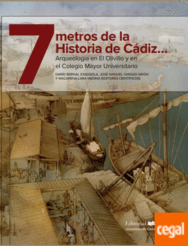 Imagen de portada del libro 7 metros de la historia de Cádiz...
