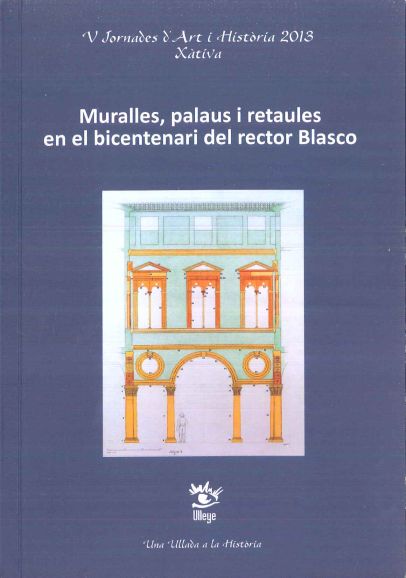 Imagen de portada del libro Muralles, palaus i retaules en el bicentenari del rector Blasco