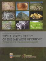 Imagen de portada del libro Iberia. Protohistory of the Far West of Europe