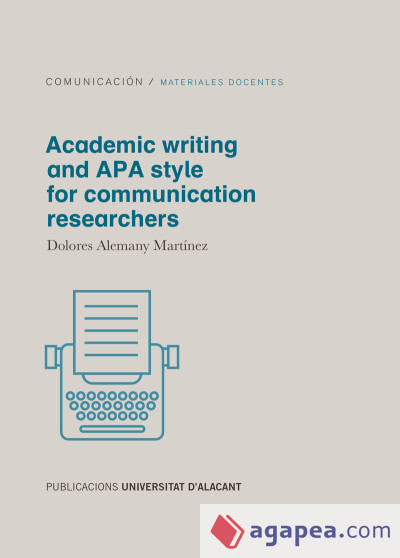 Imagen de portada del libro Academic writing and APA style for communication researchers
