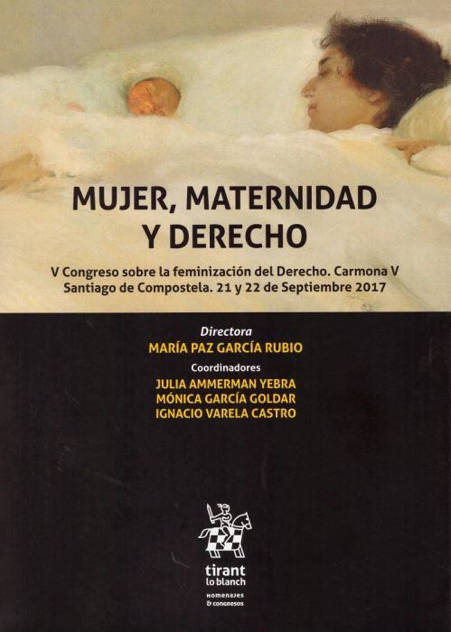 Imagen de portada del libro Mujer, maternidad y Derecho