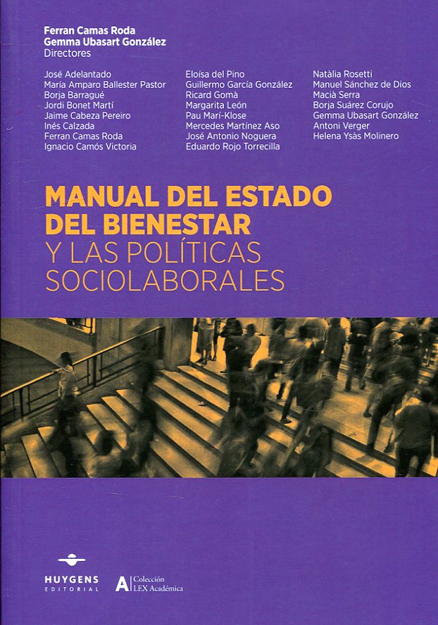 Imagen de portada del libro Manual del estado del bienestar y las políticas sociolaborales