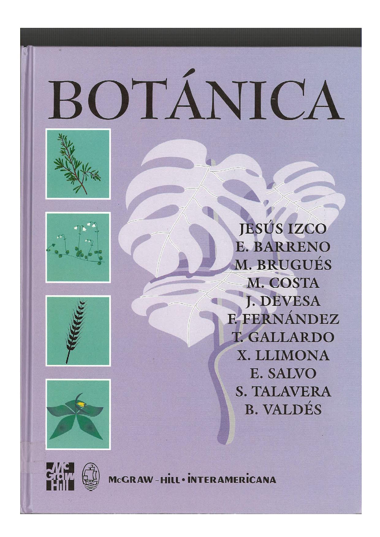 Imagen de portada del libro Botánica
